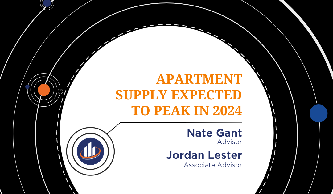 Apartment Supply Expected To Peak in 2024 Locally and Nationwide