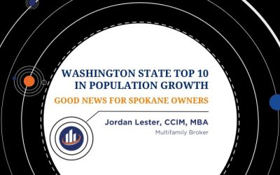 Washington State Top 10 in Population Growth – Good News for Spokane Owners