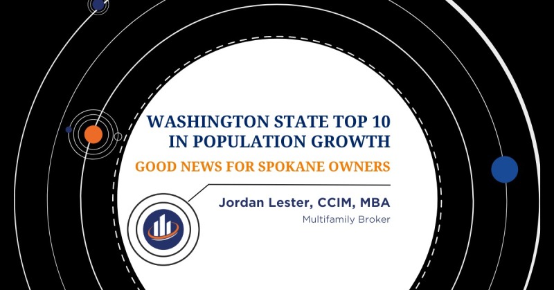 Washington State Top 10 in Population Growth – Good News for Spokane Owners