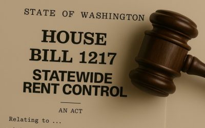 Washington Passes Statewide Rent Control