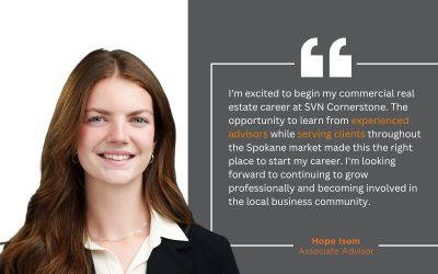 SVN Cornerstone Commercial Welcomes Hope Isom as Associate Advisor